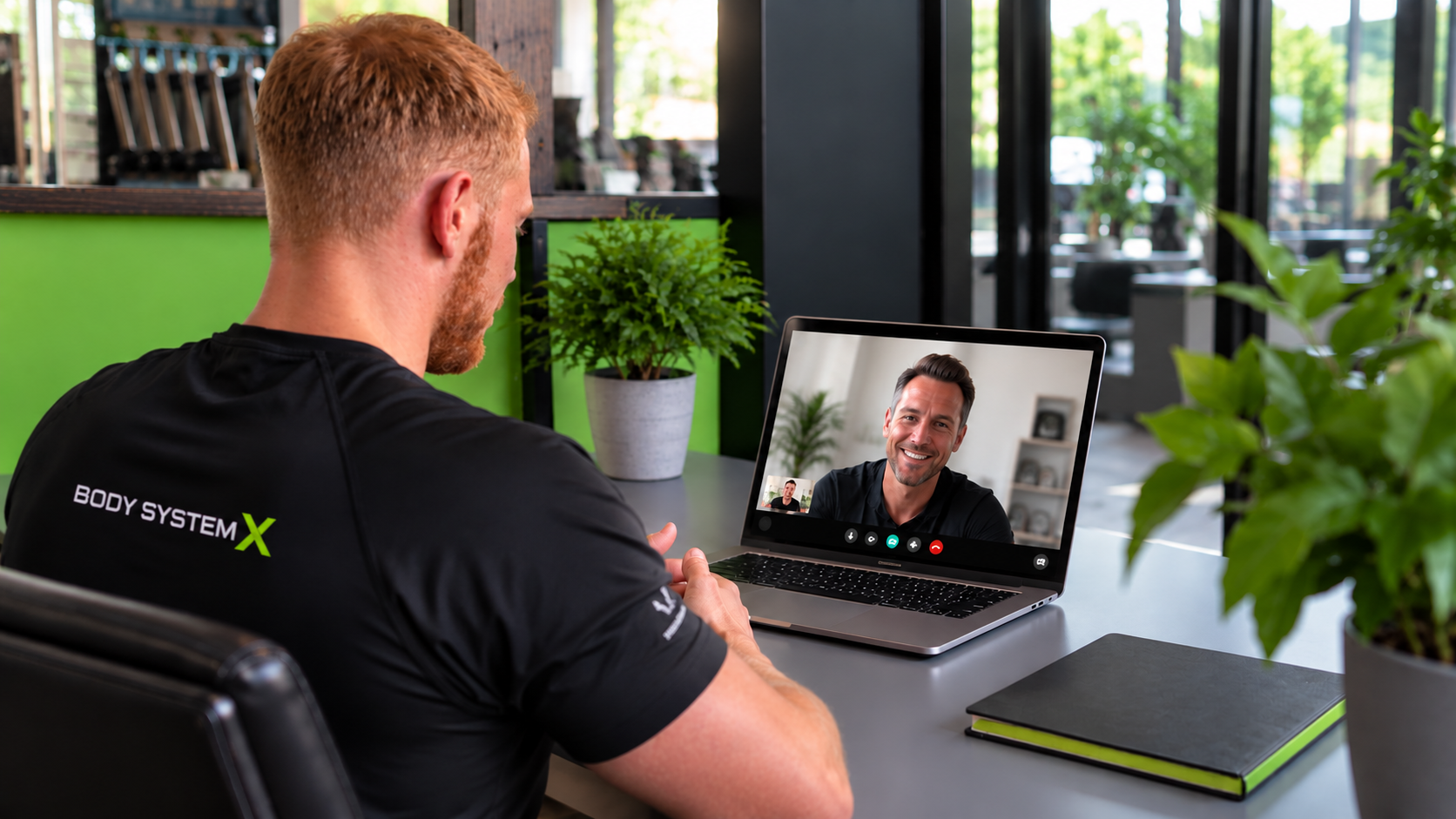 Persönliches Potenzialgespräch per Videocall mit Body System X